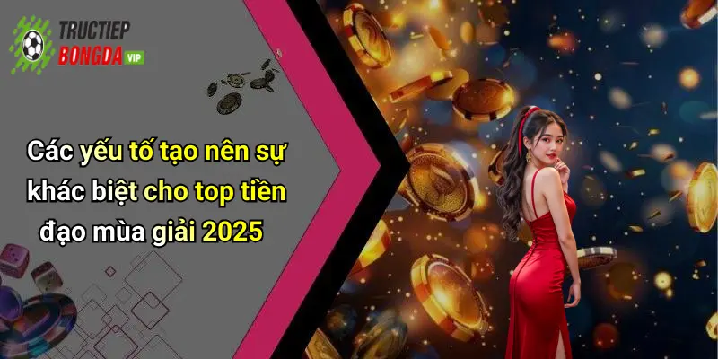 Các yếu tố tạo nên sự khác biệt cho top tiền đạo mùa giải 2025