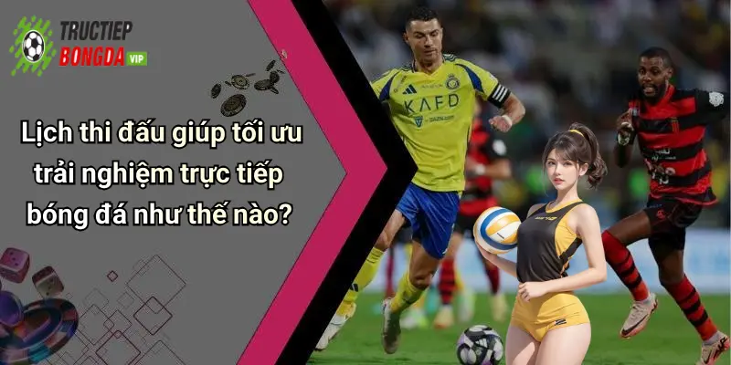 Lịch thi đấu giúp tối ưu trải nghiệm trực tiếp bóng đá như thế nào?