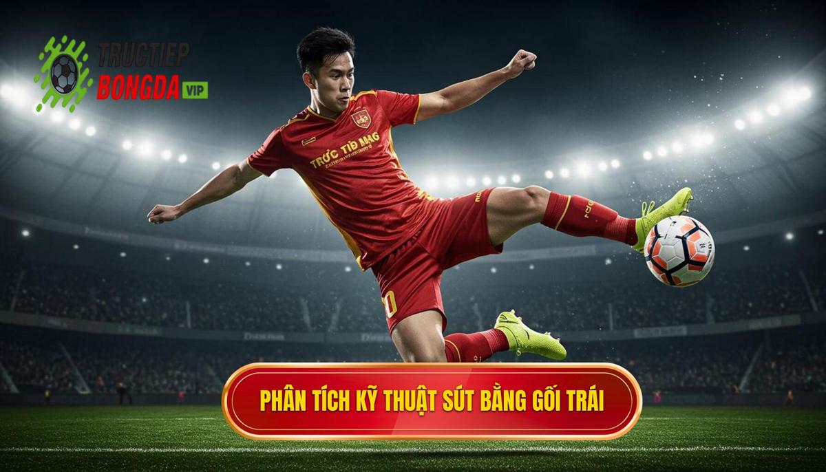 Phân Tích Cơ Bản Về Kỹ Thuật Sút Bóng Bằng Đầu Gối Trái