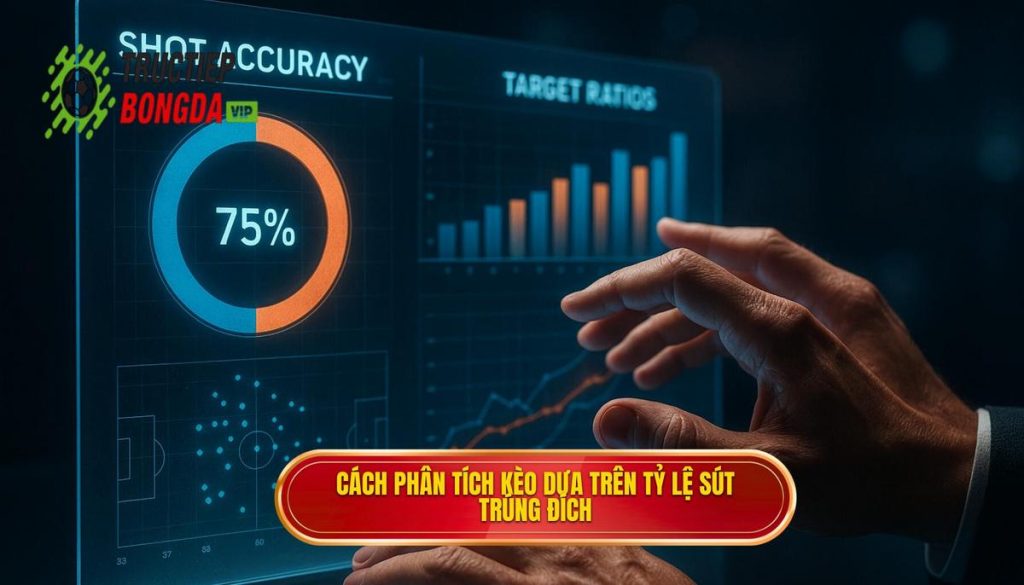Cách phân tích kèo dựa trên tỷ lệ sút trúng đích