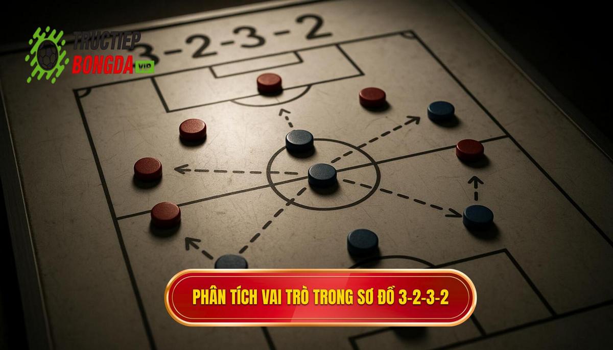 Phân tích chuyên sâu vai trò vị trí trong 3-2-3-2