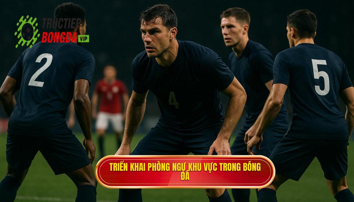 Triển khai Phòng ngự Khu vực (Zonal Marking) trong 4-1-4-1