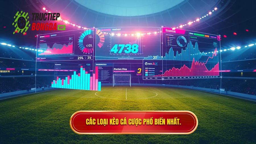 2. Các loại kèo phổ biến nhất hiện nay