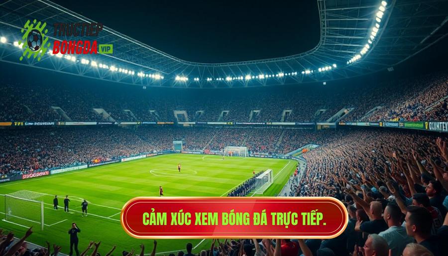 Cảm xúc xem bóng đá trực tiếp