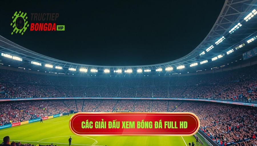 Các giải đấu xem bóng đá full HD