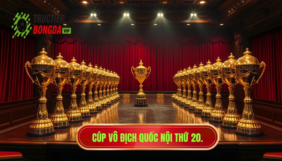 Chi tiết các danh hiệu quốc nội: Kỷ lục 20 lần lên ngôi vương