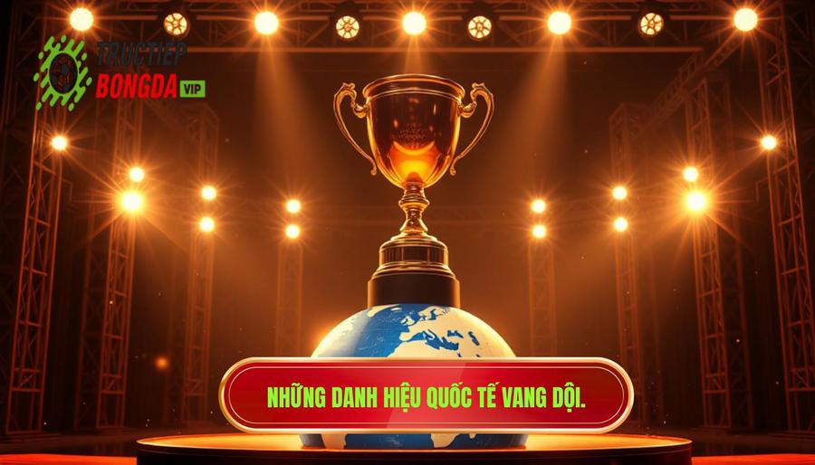 Vươn tầm thế giới: Những danh hiệu châu lục và quốc tế
